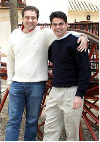 Alberto Orte and Patrick Mata